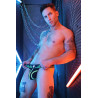 Breedwell Jockstrap Equalizer Noir-Vert Neon